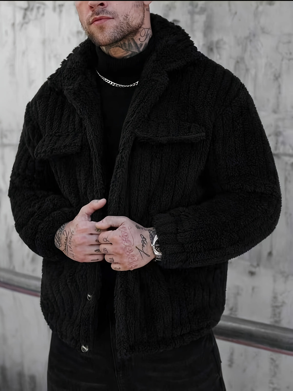 Revley | Logan Button-Up Fleece Jacket