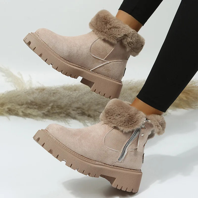 Maylis | Fur-Lined Orthopedic Ankle Boots