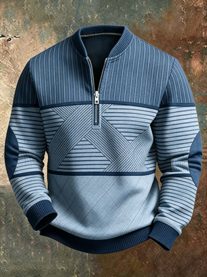 Viktor | Stylish Men's Sweater with Half-Zip