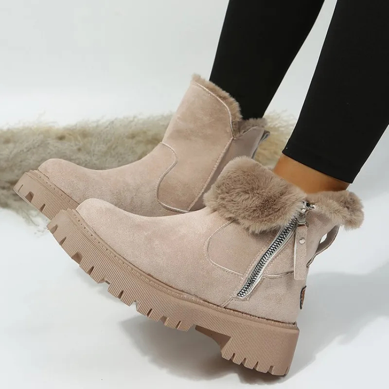 Maylis | Fur-Lined Orthopedic Ankle Boots