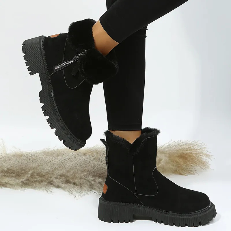 Maylis | Fur-Lined Orthopedic Ankle Boots