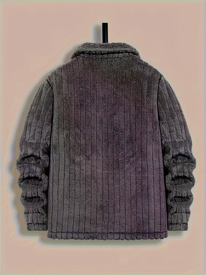 Revley | Logan Button-Up Fleece Jacket
