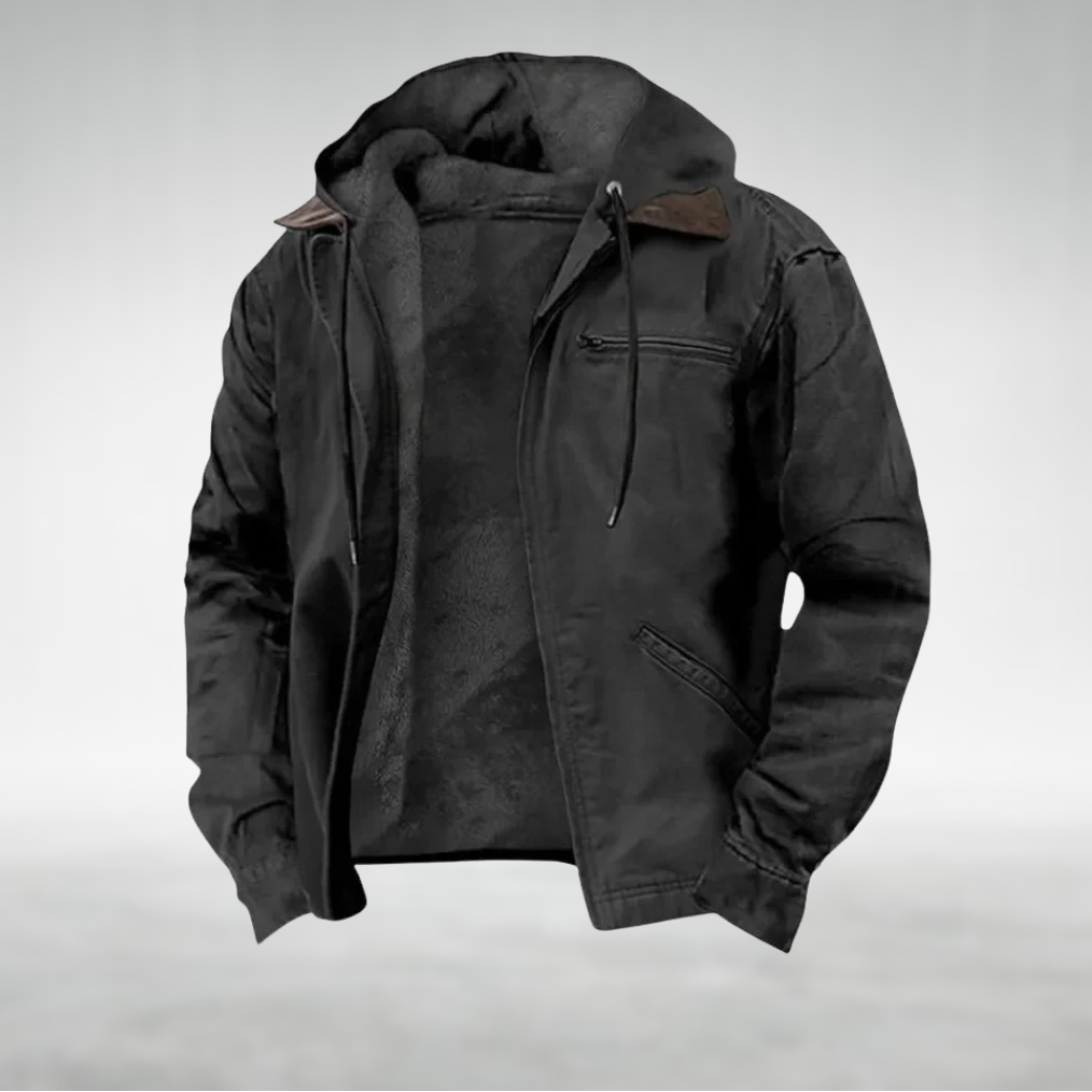 David hooded jacket available in six colors