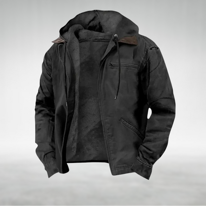 David hooded jacket available in six colors