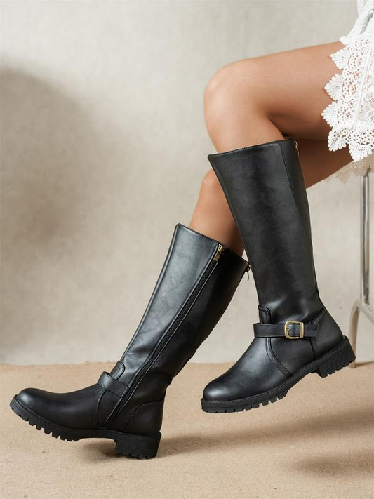 Clémence | Lined Orthopedic Buckle Boots