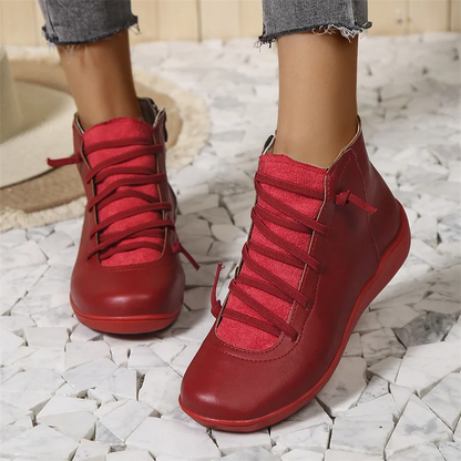 Heloise | Zip-Up Ankle Boots with Non-Slip Sole
