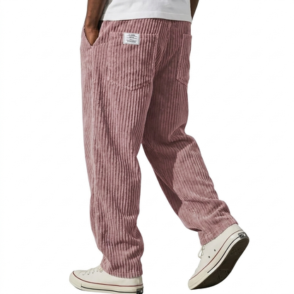 Varel | Men's Corduroy Trousers with Elasticated Waist