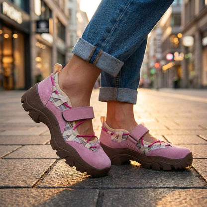 Velina | Comfortable loafers with a velcro fastening