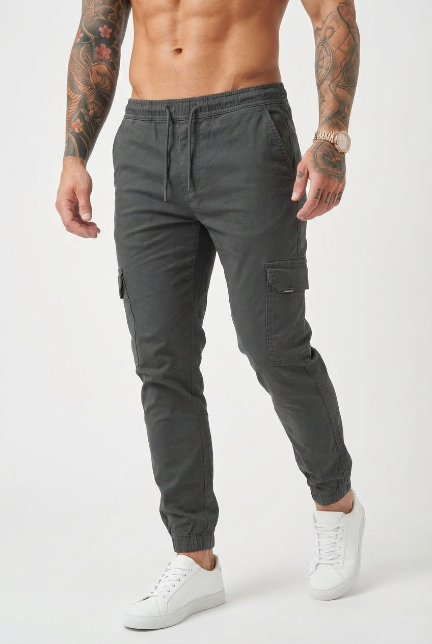 Revley Cargo Jogger - Grey