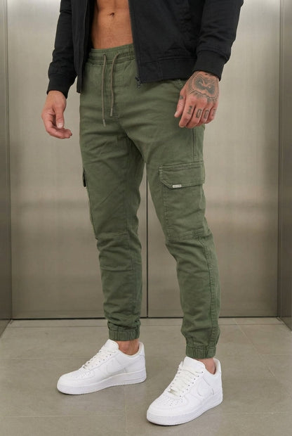 Revley Cargo Jogger - Army Green